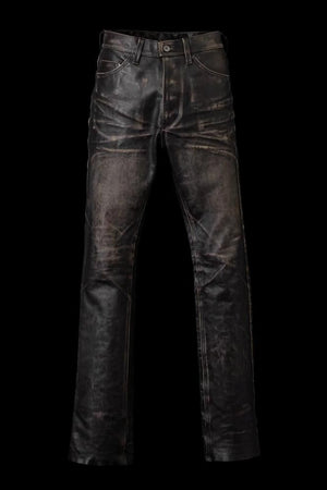 JAPAN STEER BROWN CORE ANTIQUE “VINTAGE-FINISH” PANTS
