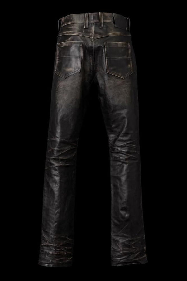 JAPAN STEER BROWN CORE ANTIQUE “VINTAGE-FINISH” PANTS