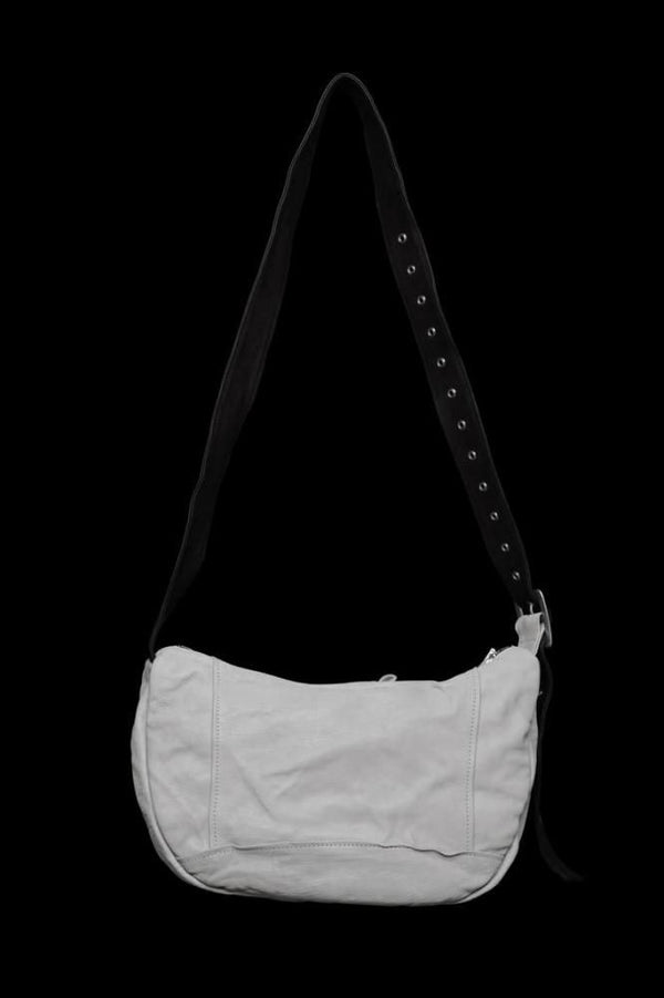 JAPAN CALF GARMENT-WASH RIDERS SHOULDER BAG