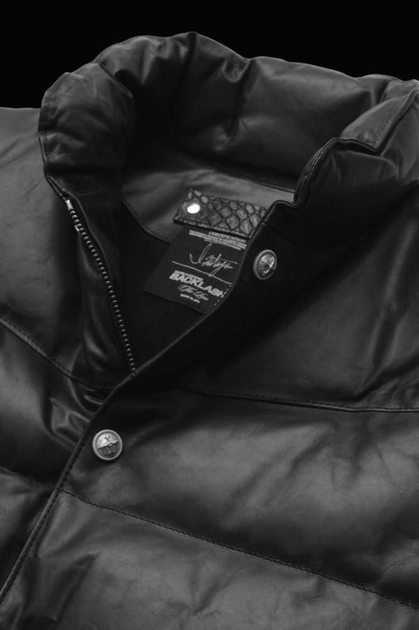THE LINE GUIDI CALF Vitello Fiore + POLISH WHITE GOOSE DOWN JACKET