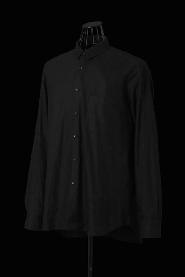 STRETCH LINEN-RAYON SHIRT