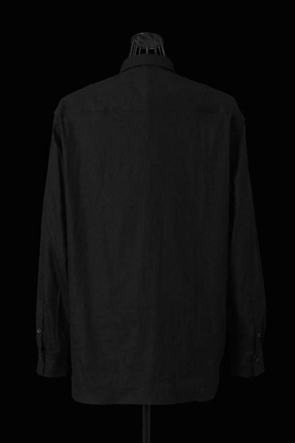 STRETCH LINEN-RAYON SHIRT