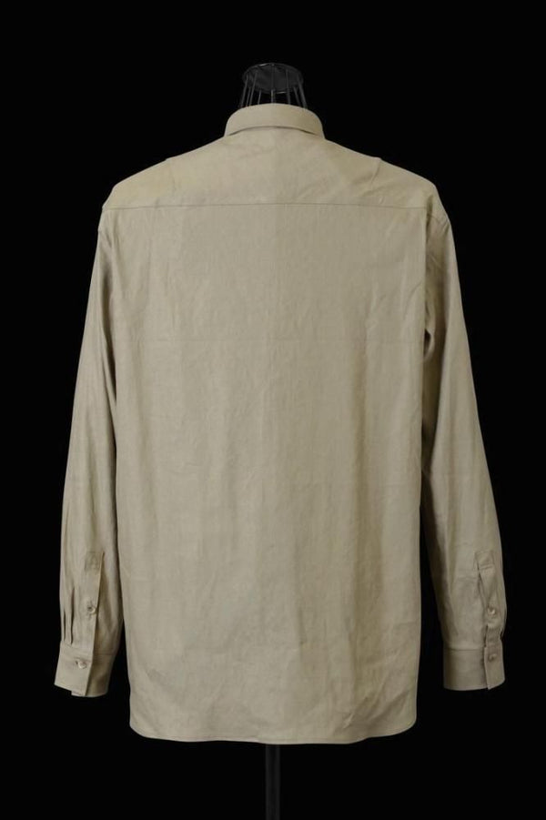 STRETCH LINEN-RAYON SHIRT