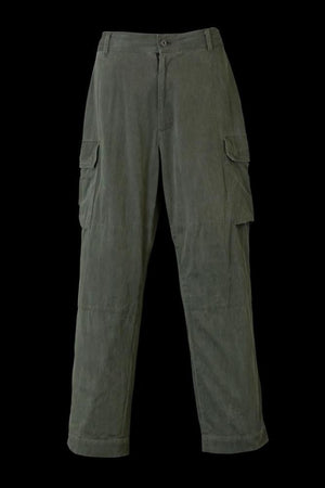PIGMENT COATING COTTON SATEEN MILITARY TROUSERS M47 "GARMENT-WASH"