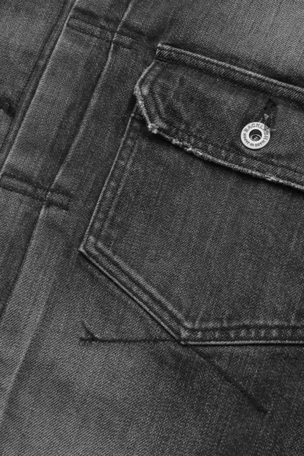 THE DENIM STRETCH SELVEDGE DENIM 2ND. JACKET “LIGHT.BLACK”