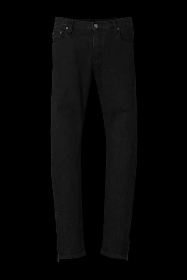 THE DENIM STRETCH SELVEDGE DENIM SKINNY PANTS “ONEWASH.BLACK”
