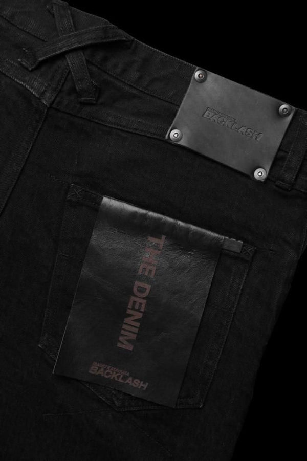 THE DENIM STRETCH SELVEDGE DENIM SKINNY PANTS “ONEWASH.BLACK”
