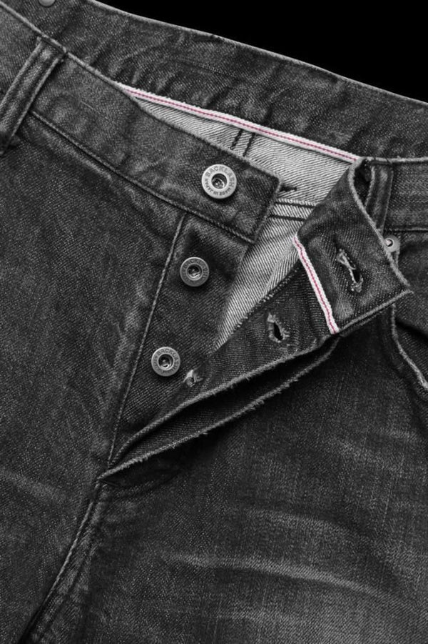 THE DENIM STRETCH SELVEDGE DENIM SKINNY PANTS “LIGHT.BLACK”