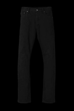 THE DENIM STRETCH SELVEDGE DENIM STRAIGHT PANTS “ONEWASH.BLACK”