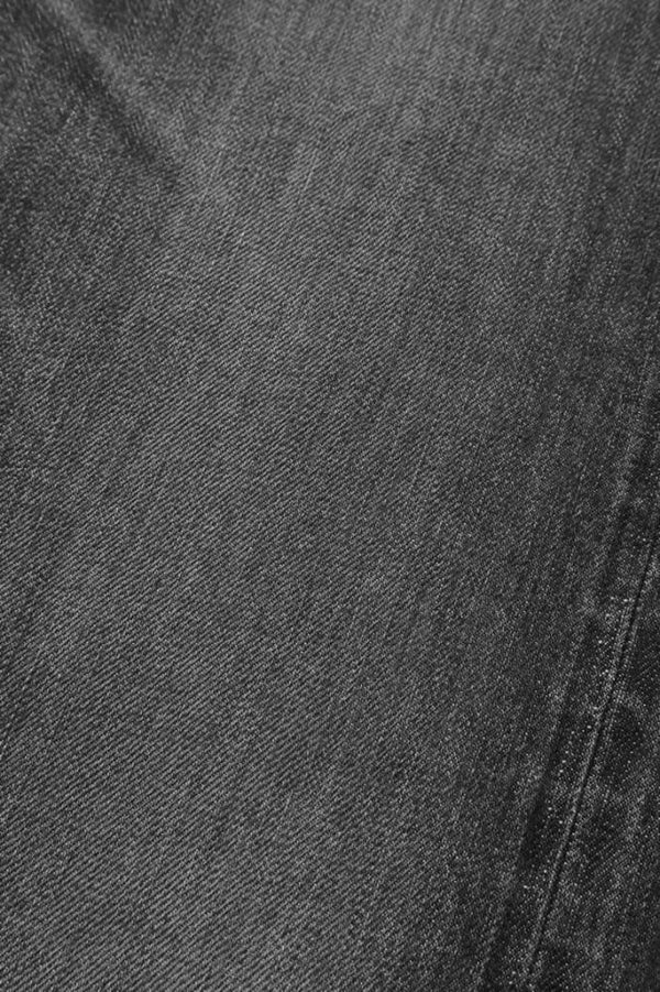 THE DENIM STRETCH SELVEDGE DENIM STRAIGHT PANTS “LIGHT.BLACK”