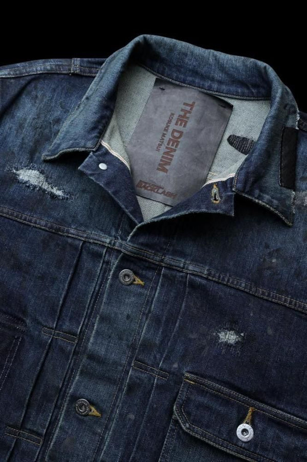xx KOSUKE MATSUI THE DENIM STRETCH SELVEDGE DENIM 2ND. JACKET "DARK.INDIGO"