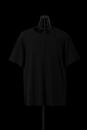 RANDOM-PILE FABRIC CUT&SEWN SHORT SLEEVES / REGULAR FIT