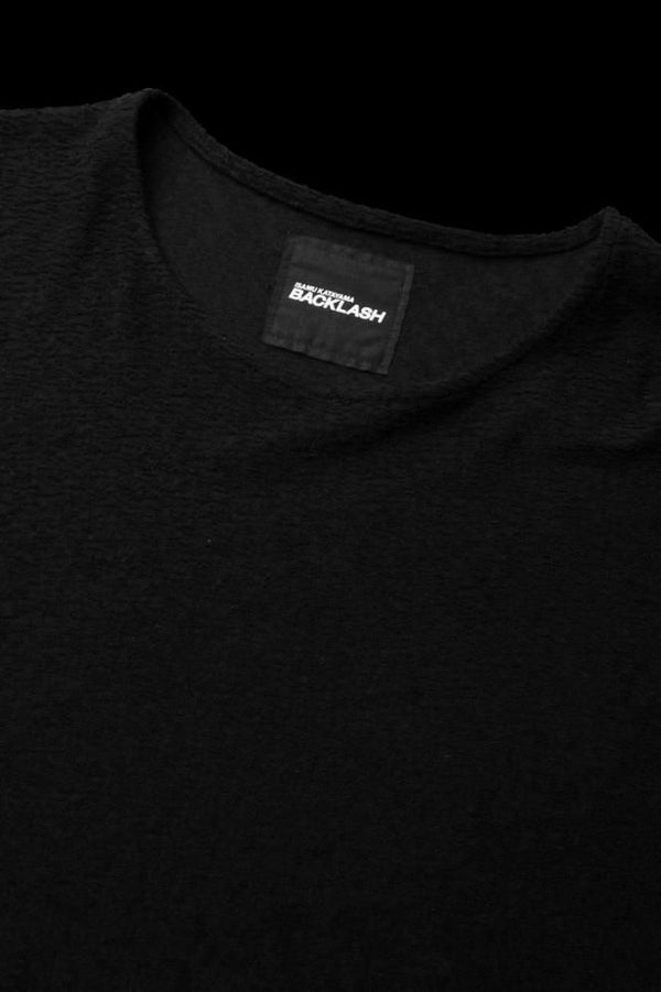 RANDOM-PILE FABRIC CUT&SEWN SHORT SLEEVES / REGULAR FIT
