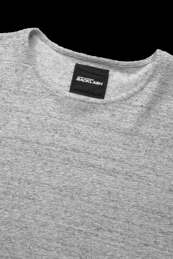 RANDOM-PILE FABRIC CUT&SEWN SHORT SLEEVES / REGULAR FIT