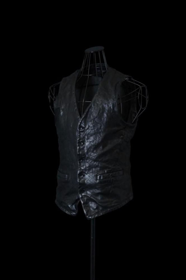 ITALY SHOULDER “GARMENT-DYED” VEST