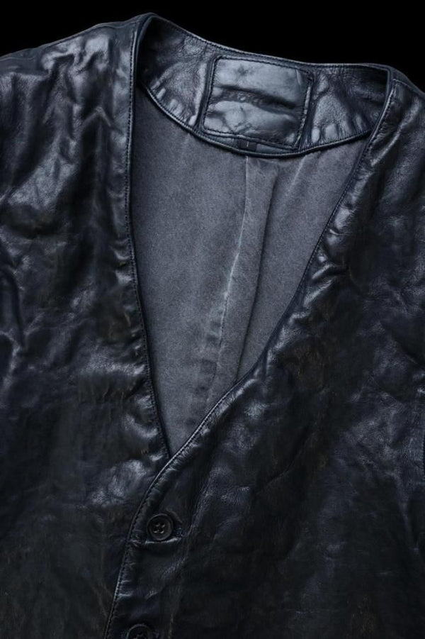 ITALY SHOULDER “GARMENT-DYED” VEST