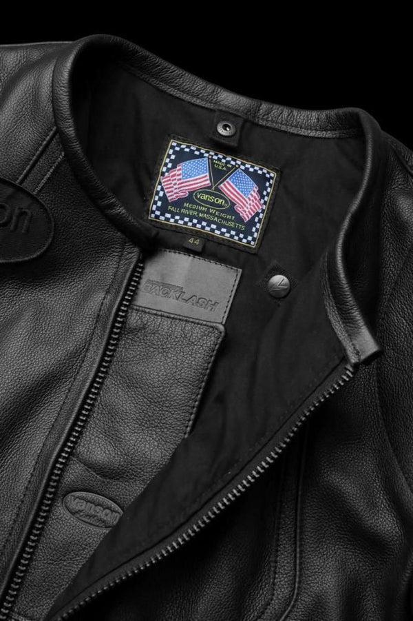 xx vanson BLACK STAR JACKET