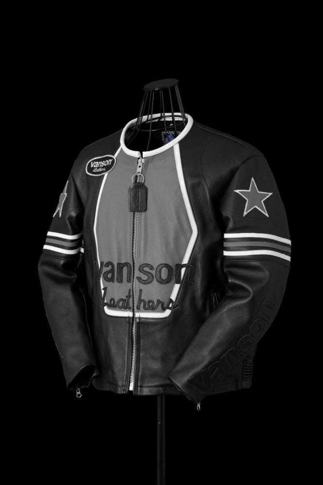 xx vanson MONOTONE STAR JACKET - BACKLASH公式オンラインストア