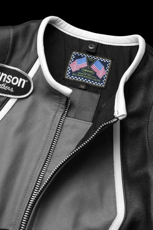 xx vanson MONOTONE STAR JACKET