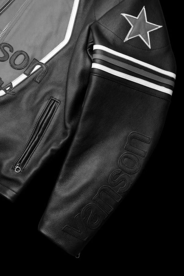 xx vanson MONOTONE STAR JACKET