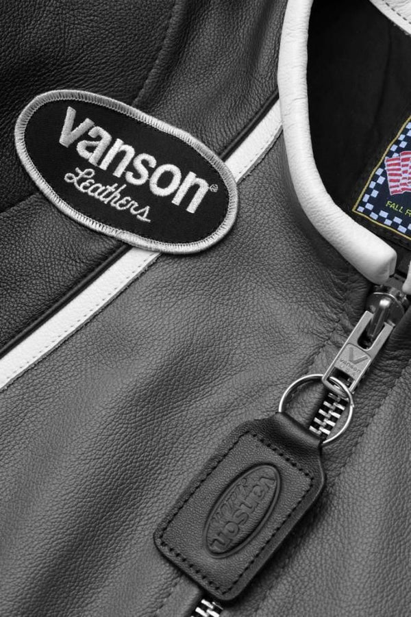 xx vanson MONOTONE STAR JACKET