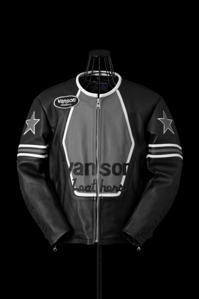 xx vanson MONOTONE STAR JACKET - BACKLASH公式オンラインストア
