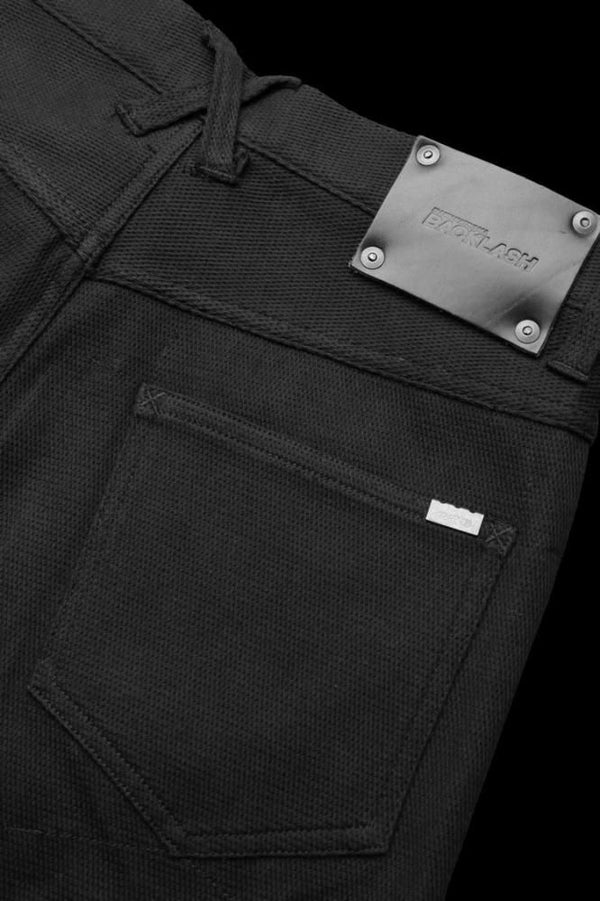 SUPER STRETCH DOBBY CLOTH SEMI-SARROUEL PANTS "GARMENT-DYED"