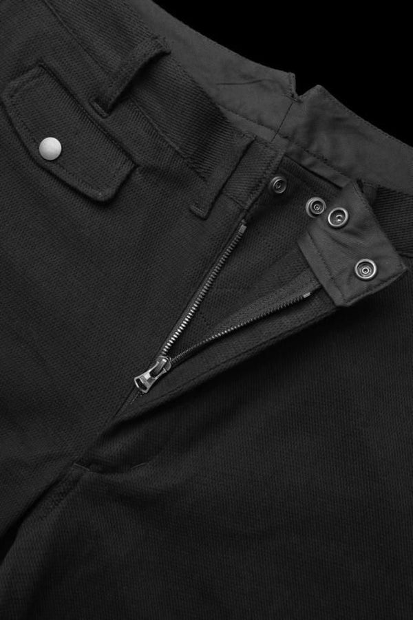 SUPER STRETCH DOBBY CLOTH DRESS EASY TROUSERS “GARMENT-DYED”