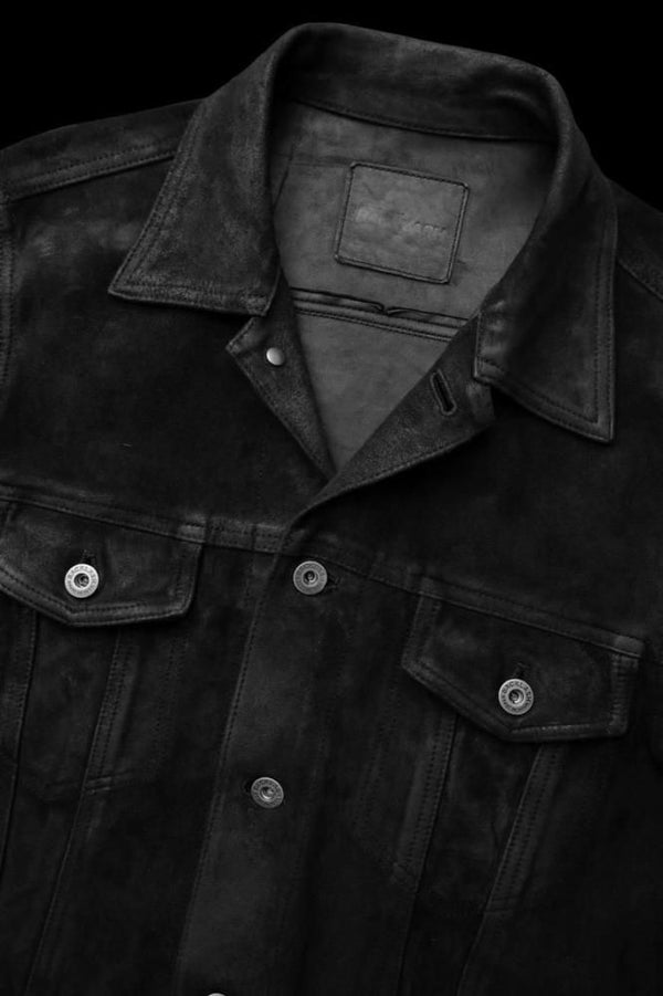 JAPAN HORSE SUEDE “GARMENT-WASH” HAND-WAX 3RD. JACKET