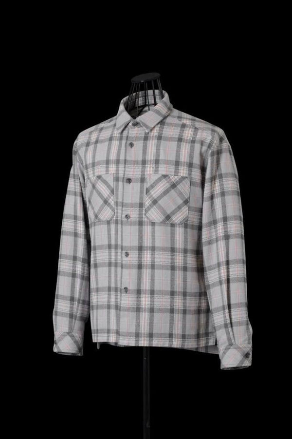 HEAVY COTTON FLANNEL CHECK SHIRT
