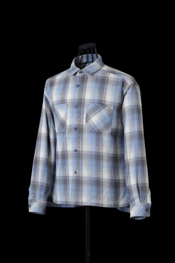 HEAVY COTTON FLANNEL CHECK SHIRT