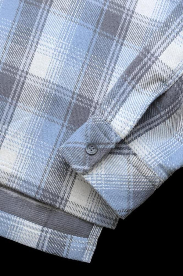 HEAVY COTTON FLANNEL CHECK SHIRT