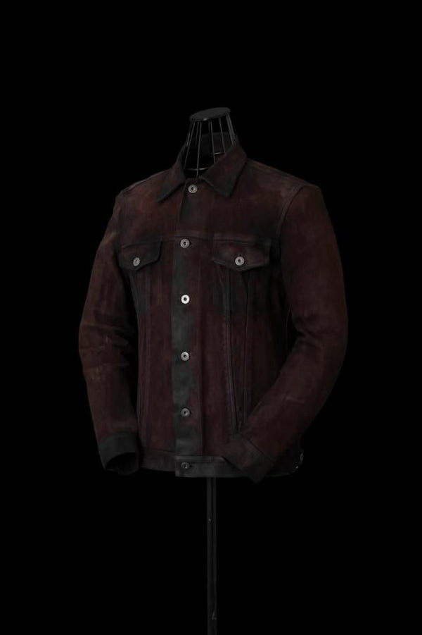 JAPAN HORSE SUEDE “GARMENT-WASH” HAND-WAX 3RD. JACKET
