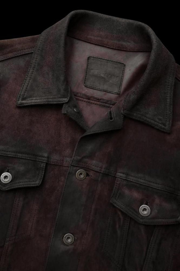 JAPAN HORSE SUEDE “GARMENT-WASH” HAND-WAX 3RD. JACKET