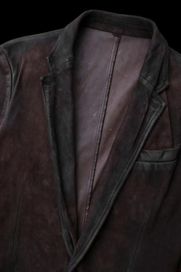 JAPAN HORSE SUEDE “GARMENT-WASH” HAND-WAX JACKET