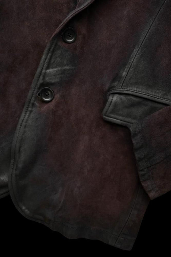 JAPAN HORSE SUEDE “GARMENT-WASH” HAND-WAX JACKET