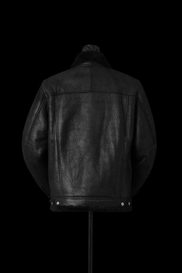 SPANISH MOUTON TRUCKER JACKET