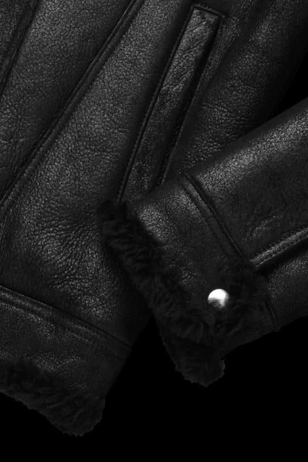 SPANISH MOUTON TRUCKER JACKET