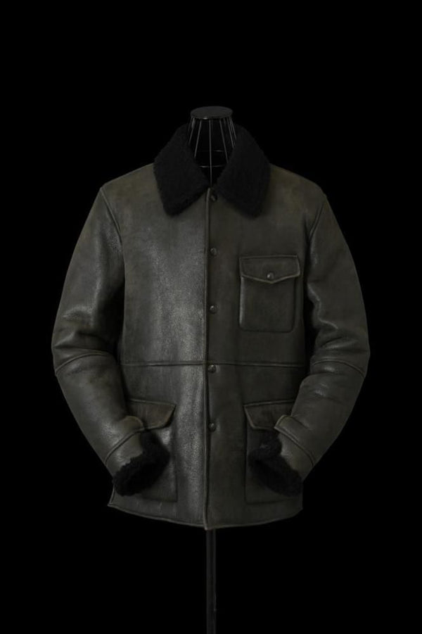 SPANISH MOUTON CAR COAT