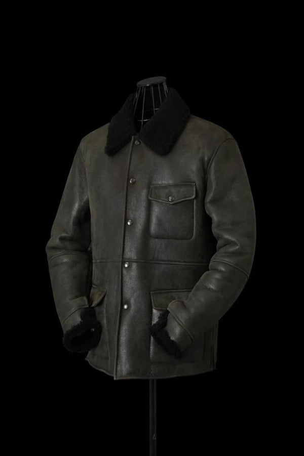 SPANISH MOUTON CAR COAT