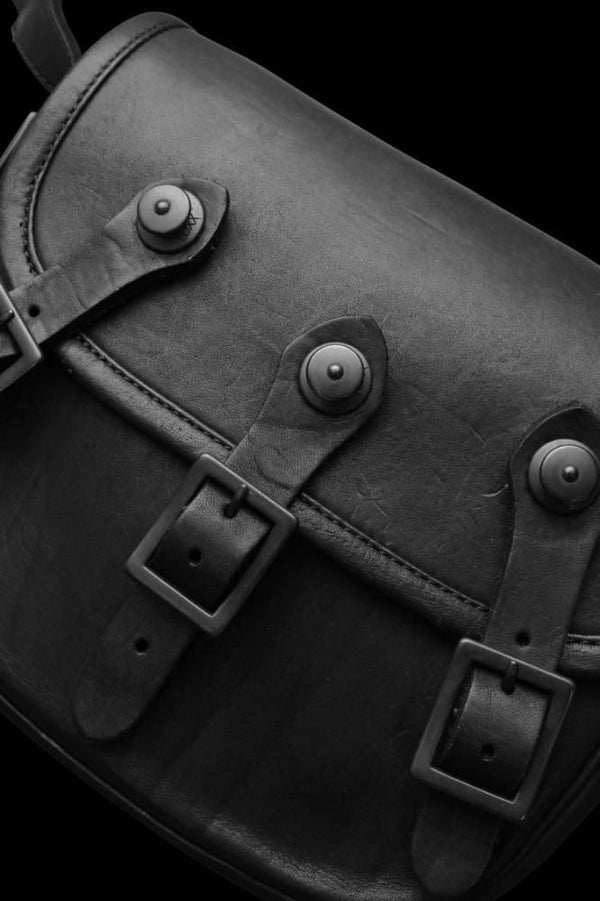 DOUBLE SHOULDER GARMENT-DYED CARTRIDGE BAG