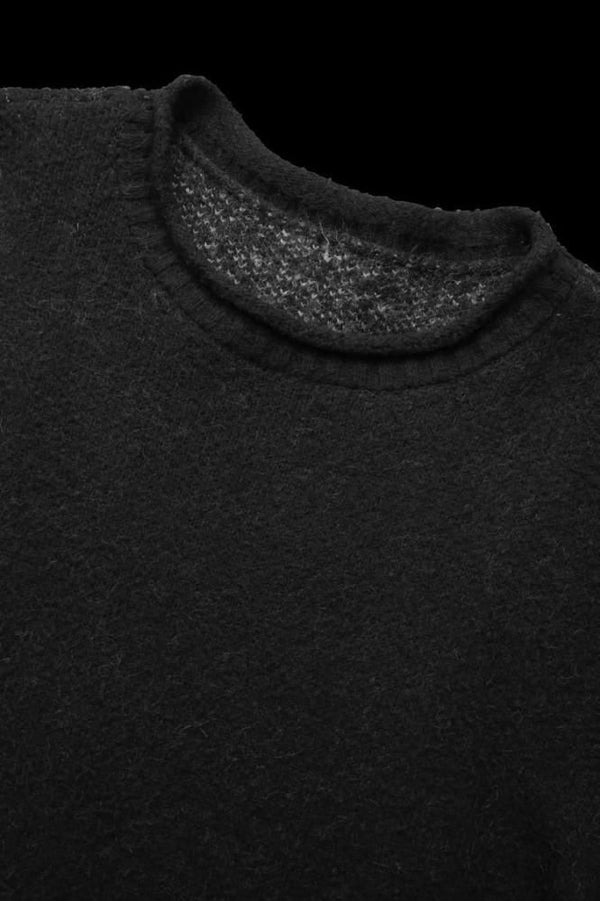 HIMALAYAS YAK KNIT/JACQUARD LOGO PULLOVER