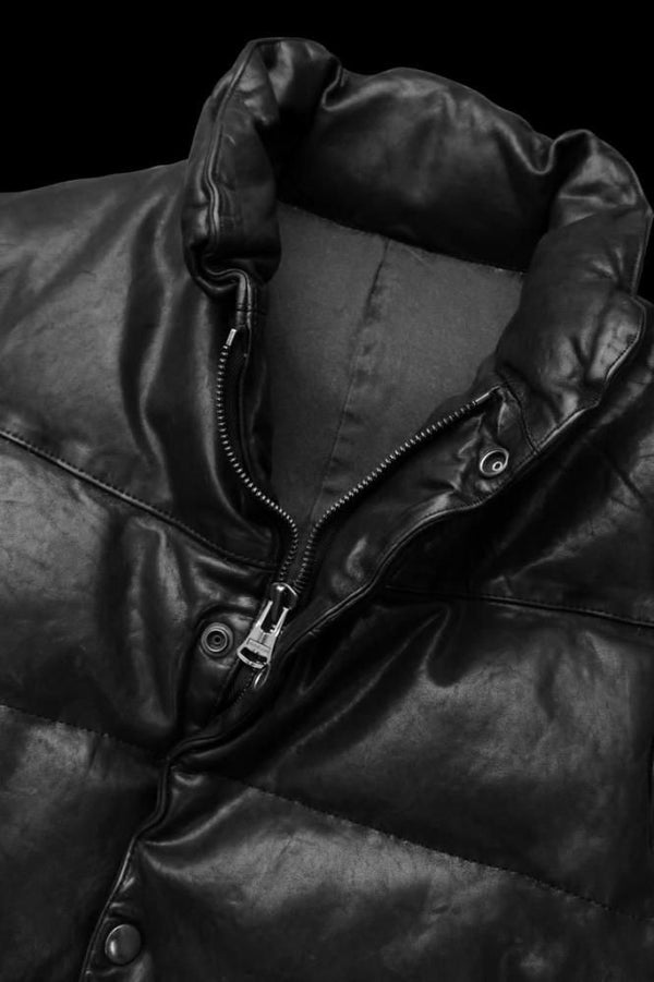 xx Lightning JAPAN SHOULDER+POLISH WHITE GOOSE DOWN “GARMENT-DYED” VEST