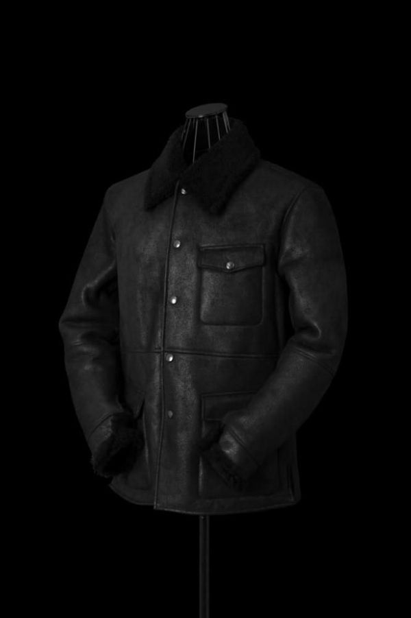 SPANISH MOUTON CAR COAT