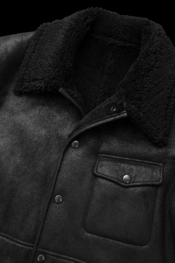 SPANISH MOUTON CAR COAT