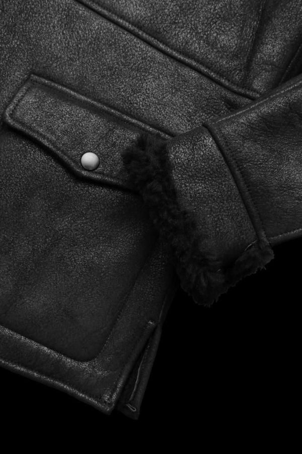SPANISH MOUTON CAR COAT