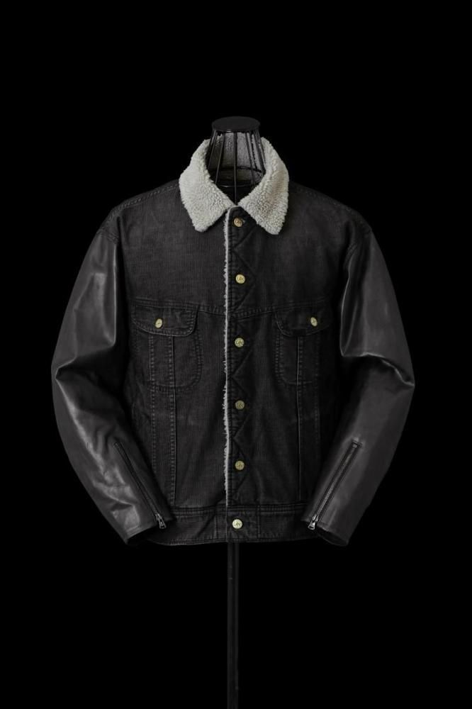 Lee 14W TC CORDUROY BOA RIDERS JACKET CUSTOM BY BACKLASH