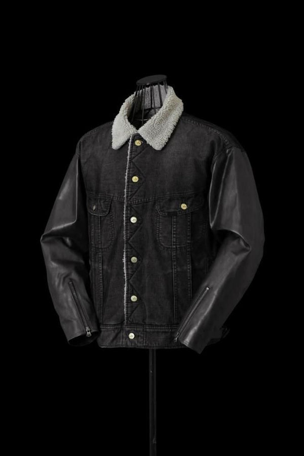 Lee 14W TC CORDUROY BOA RIDERS JACKET CUSTOM BY BACKLASH