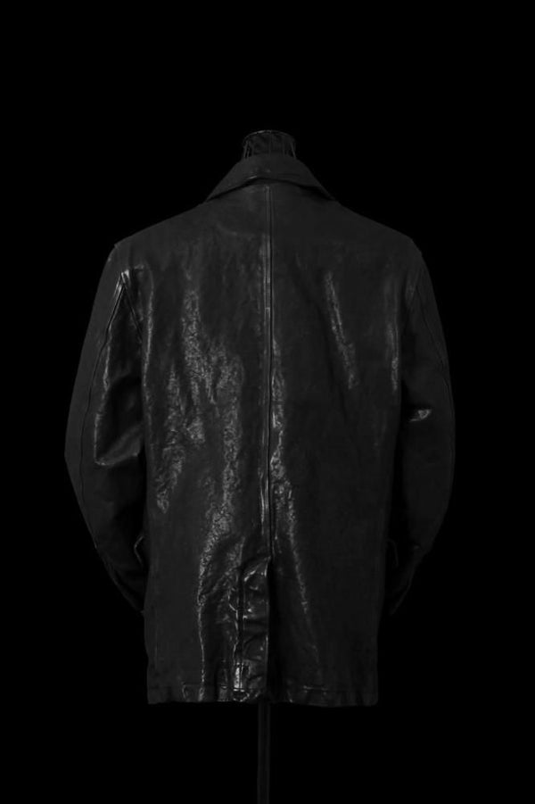 ITALY SHOULDER “GARMENT-DYED” PEACOAT