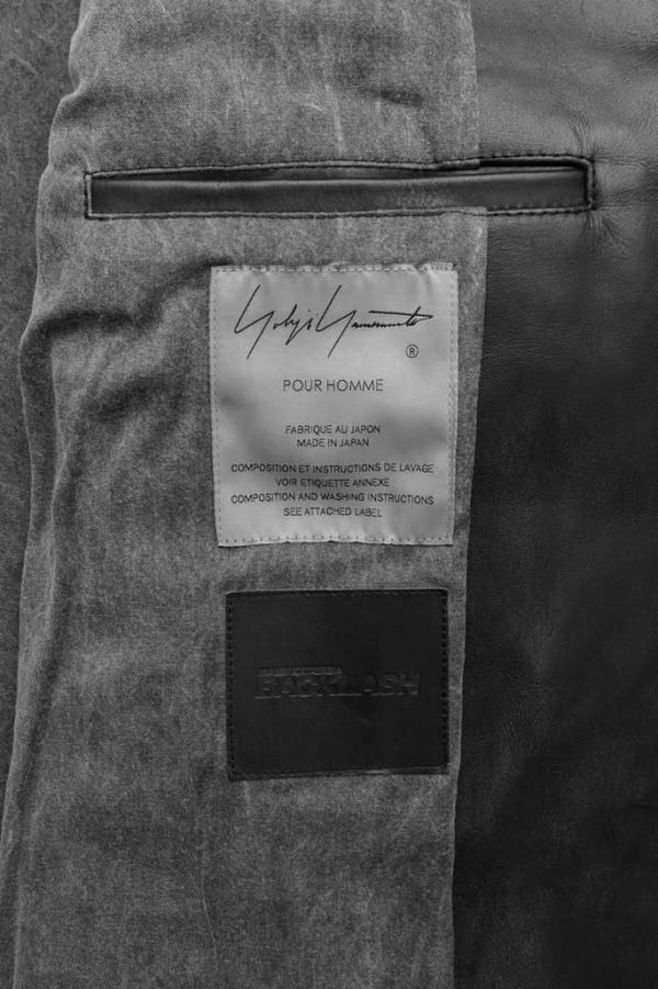 XX Yohji Yamamoto JAPAN STEER HAND-WAX-FINISH SINGLE RIDERS
